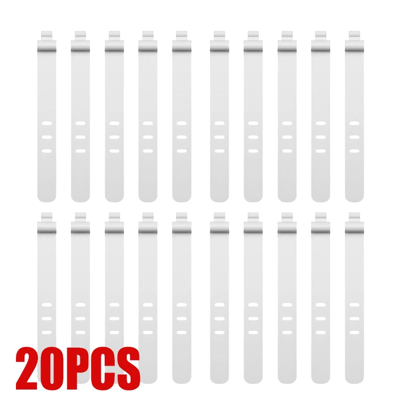 1-20PCS Silicone Cable Winder Organizer Clips Phone Charging Wire Cord Management Buckle Straps Earphone Line Storge Holder Clip