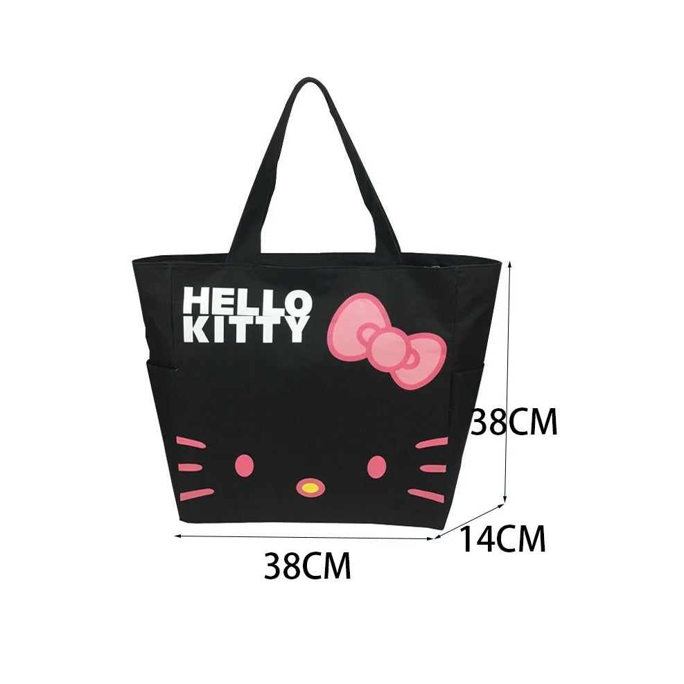 Hello Kitty Shoulder Bags My Melody Girls Wallet Designer Bag Purses and Handbags for Women Cute Pocket Books Lunch Storage Bag