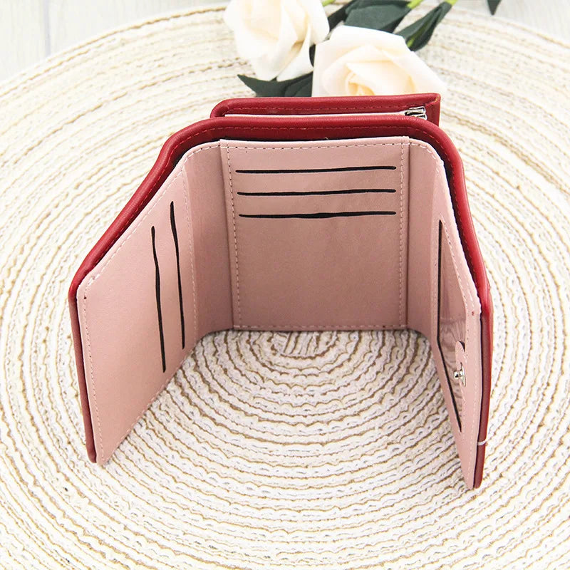 Girl's Change Card Bag Casual and Cute Student Short Coin Handbag Fashionable Valentine's Day Christmas Birthday Event Gift