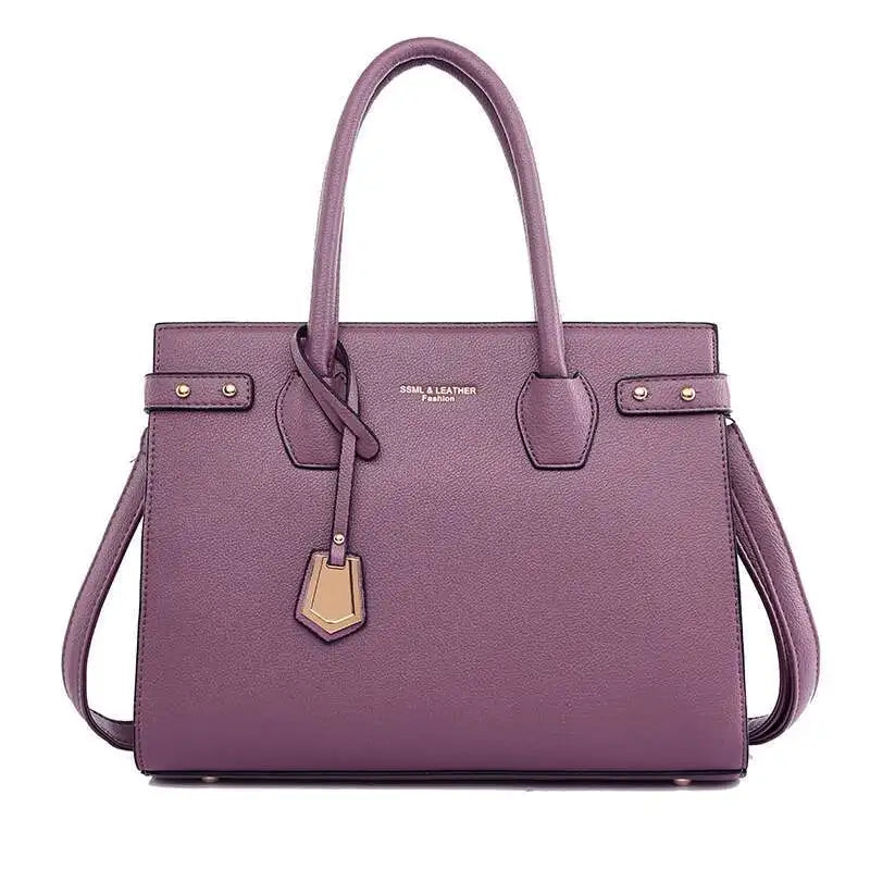 Genuine Brand Handbags For Women 2025 Ladies Hand Bag Female Leather Shoulder Top-Handle Crossbody Bags Casual Tote Sac сумка