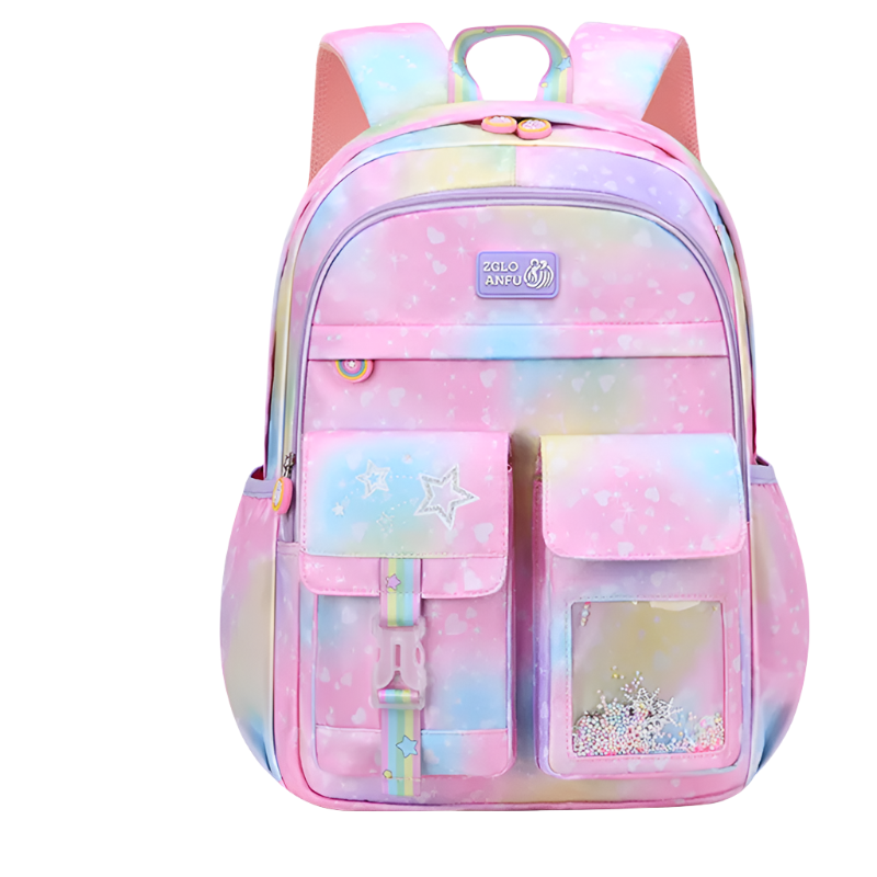 Hemasa Children School Bags For Girls Kids Satchel Primary Orthopedic School Backpacks Princess Backpack teenager Schoolbag knapsack