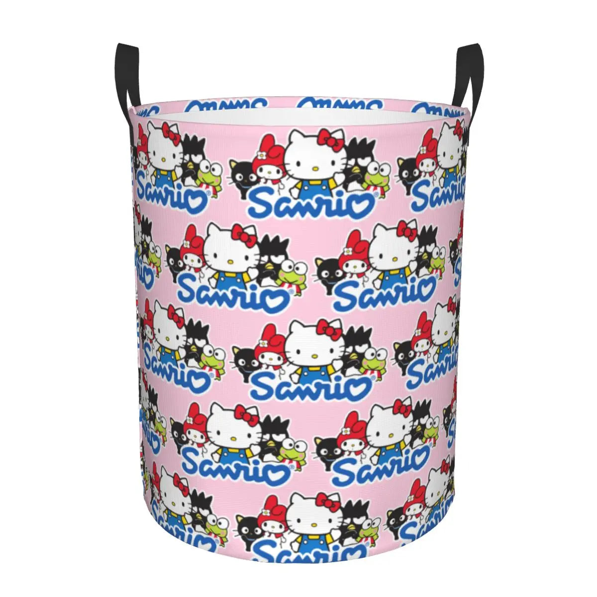 Hemasa Hello Kitty Laundry Hamper Large Storage Basket Cartoon Sanrio Girls Boys Toy Organizer (