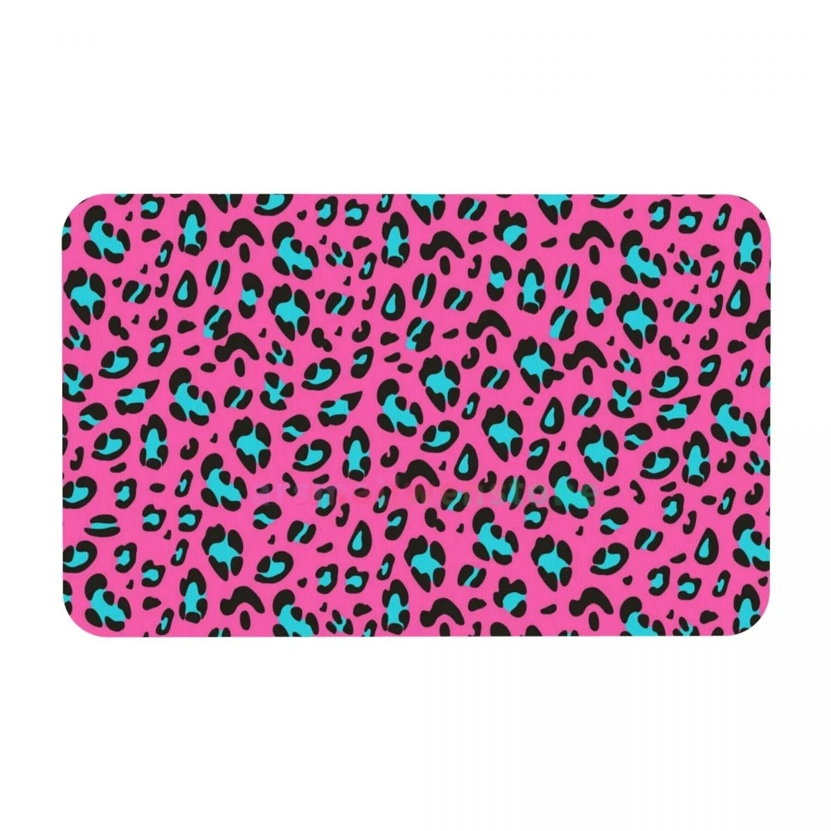 Leopard Print Diatom mud cushion absorbent quick drying mat bathroom door mat toilet diatomaceous earth non-slip foot mat