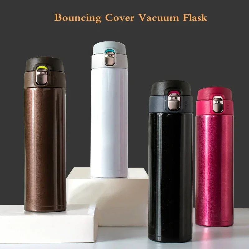 Hemasa 500ML Stainless Steel Vacuum Flask Coffee Tea Milk Bottle
