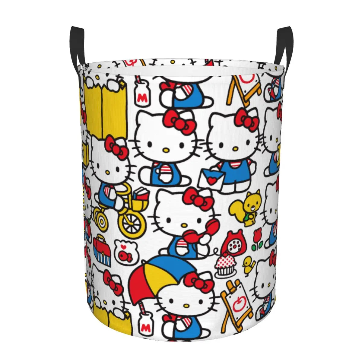 Hemasa  Laundry Basket Foldable Large Capacity Clothes Storage Bin Baby Hamper