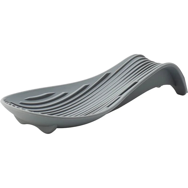 Hemasa Silicone Spoon Holder /Kitchen Spoon/ Rest Utensil Heat Resistant Storage Shelves Kitchen Cooking Tools Kitchen Accessories