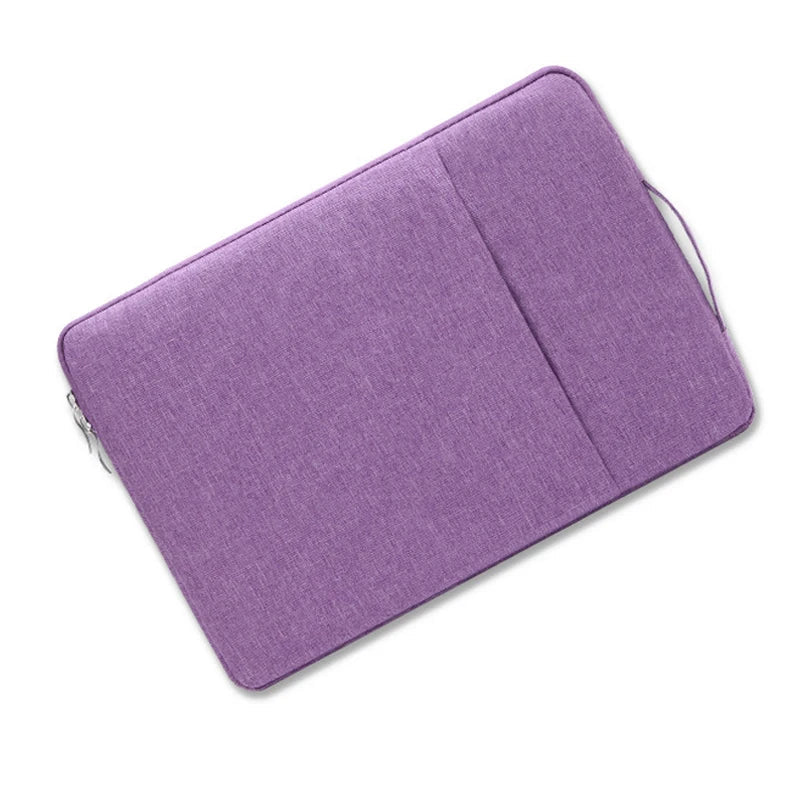 Tejesa Portable Laptop Sleeve Bag Soft Cover 11 12 13 14 15 15.6 16 Inch for Macbook Huawei Xiaomi HP Dell Lenovo Laptop Sleeve Handbag