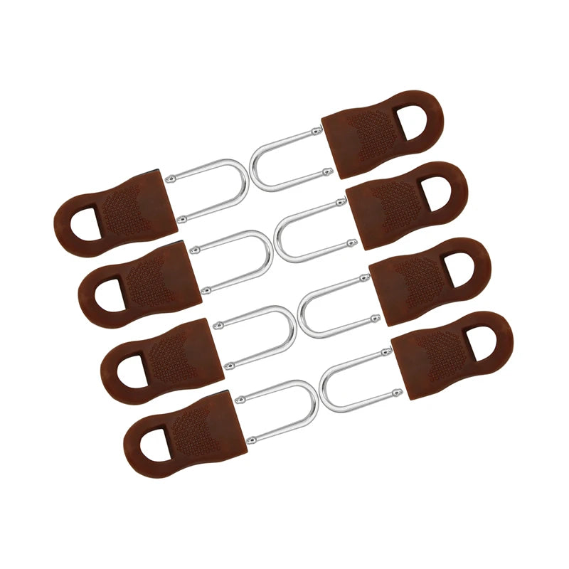 Zipper Slider Replacement Zipper Puller Tag Fixer Repair Kit Zipper for Sewing Clothes Travel Bag Suitcase Clothes Tent Backpack