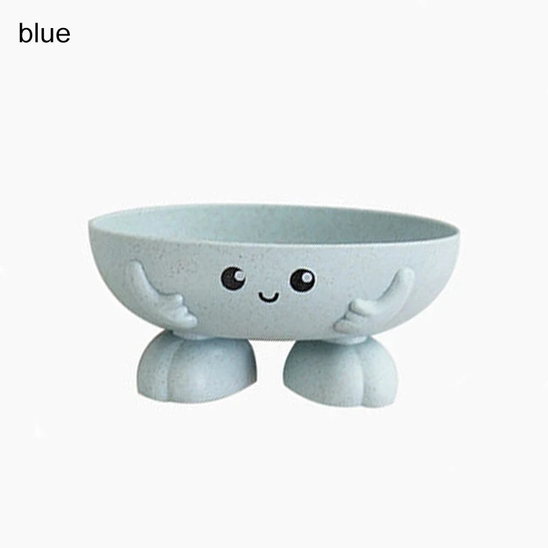 Hemasa  Non-slip Soap box  Cartoon Shape Storage Box Bathroom Accessories