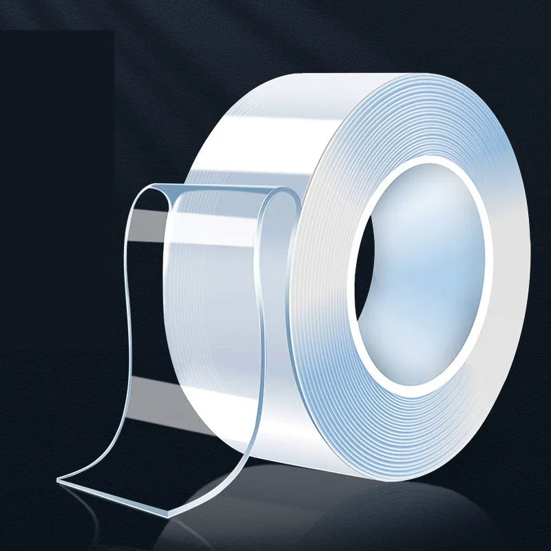 Tejesa 1/3/5m Nano Tape Double-Sided Adhesive Tape Traceless Waterproof Tape For Bathroom Kitchen Sink Tap Gel Sticker