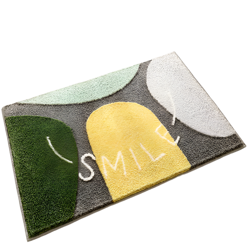 Hemasa Ultra-Plush Anti-Slip Bath Mat 8x Water Absorption, Quick Dry, Anti-Bacterial, 200% Plush, Safe for Kids Elders, 0 Formaldehyde