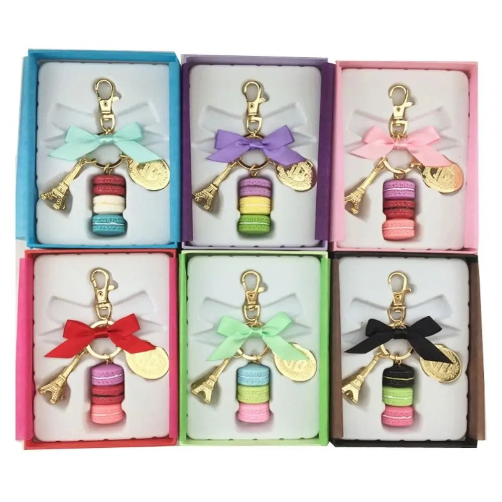 Hemasa Macaron Eiffel Tower pen key ring