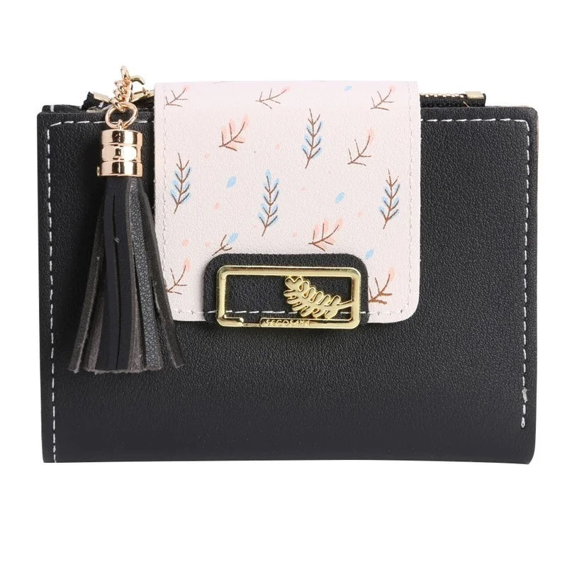 Hemasa  Ultra-thin  Short Wallet for Woman /Mini Coin Purse /Ladies Clutch Small Wallet/ Female Pu Leather Card Holder