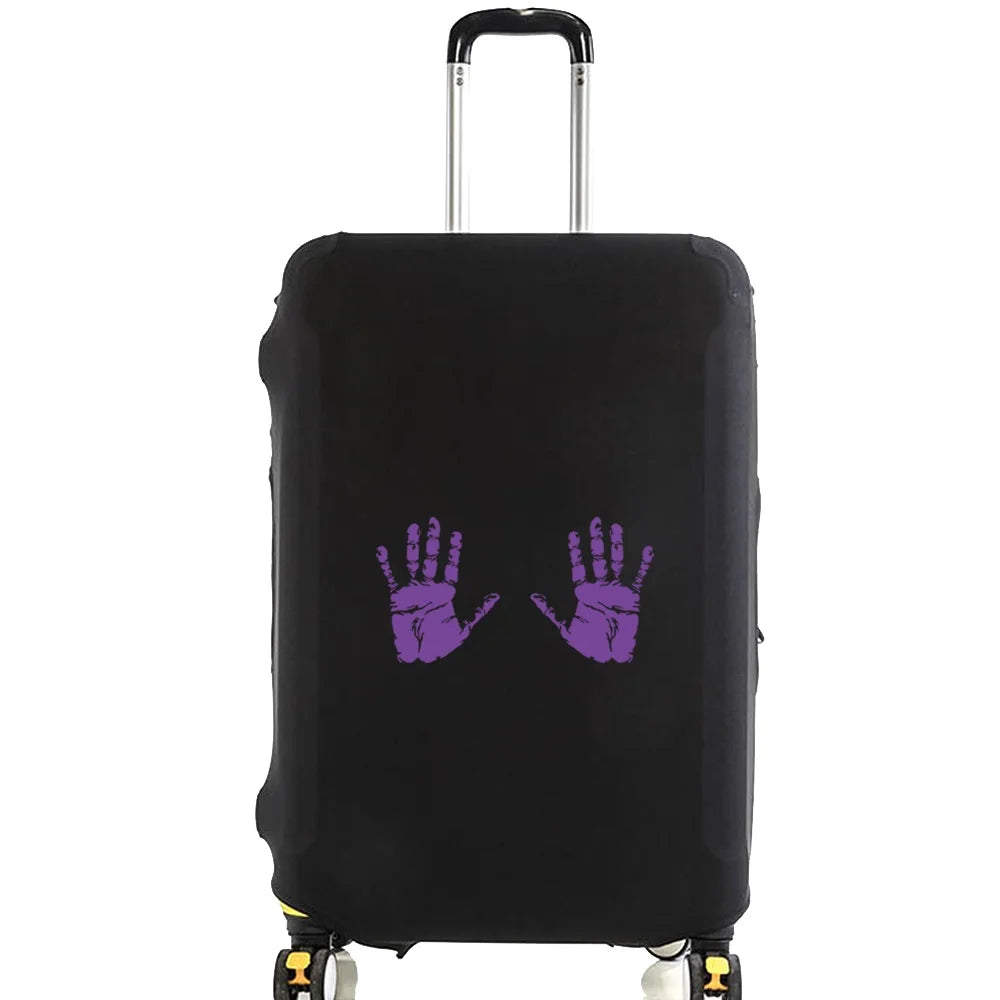 Tejesa Luggage Protective Cover for 18 To 28 Inch Pattern Trolley Suitcase Elastic Dust Bags Case