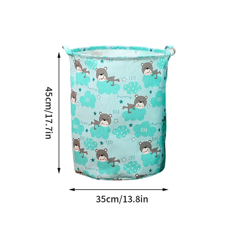 Foldable Laundry Basket Dirty Clothes Laundry Hamper Toy Storage Organizer Bucket Large Capacity Baskets Japanese Laundry Bag