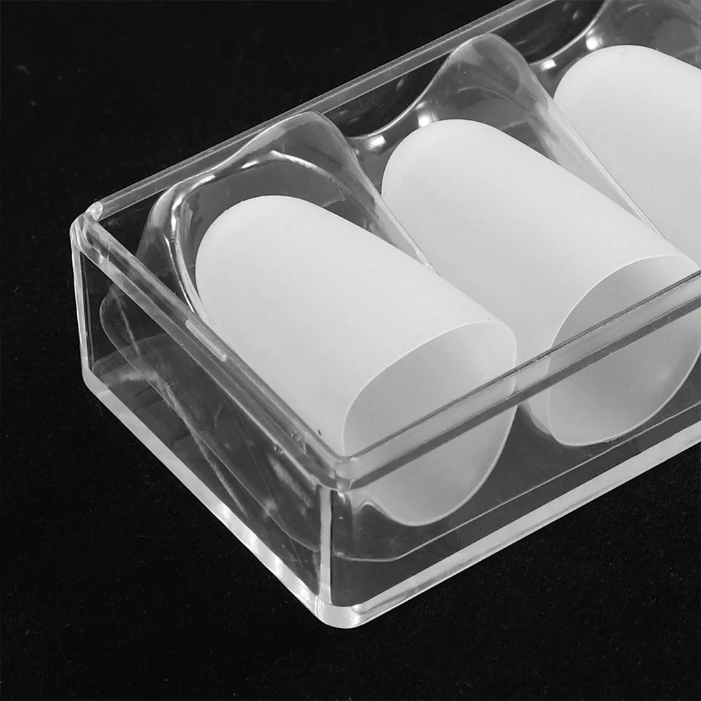 Tejesa 4 in 1 Guitar Fingertip Protectors Silicone Finger Guards For Guitar Accessories