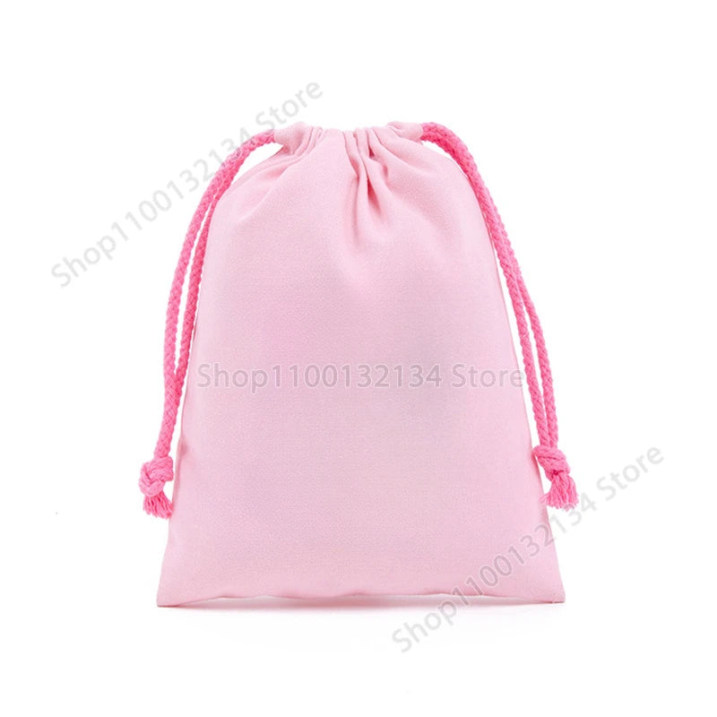 Sanrio Hello Kitty Drawstring Bagfor  Kids /Anime Letter Printed Bags Cookies Candy Storage Bag Wedding Jewelry Gift Bag