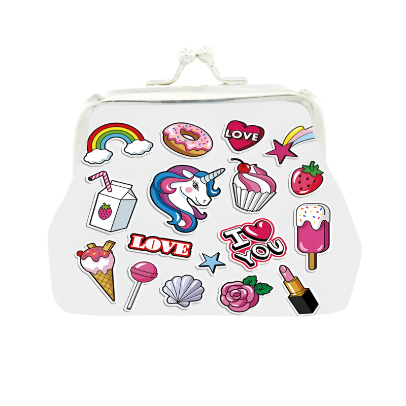 Hemasa Unicorn Coin Purses Holder Women  /Mini Change Wallets Girl Money Bag Coin Bag