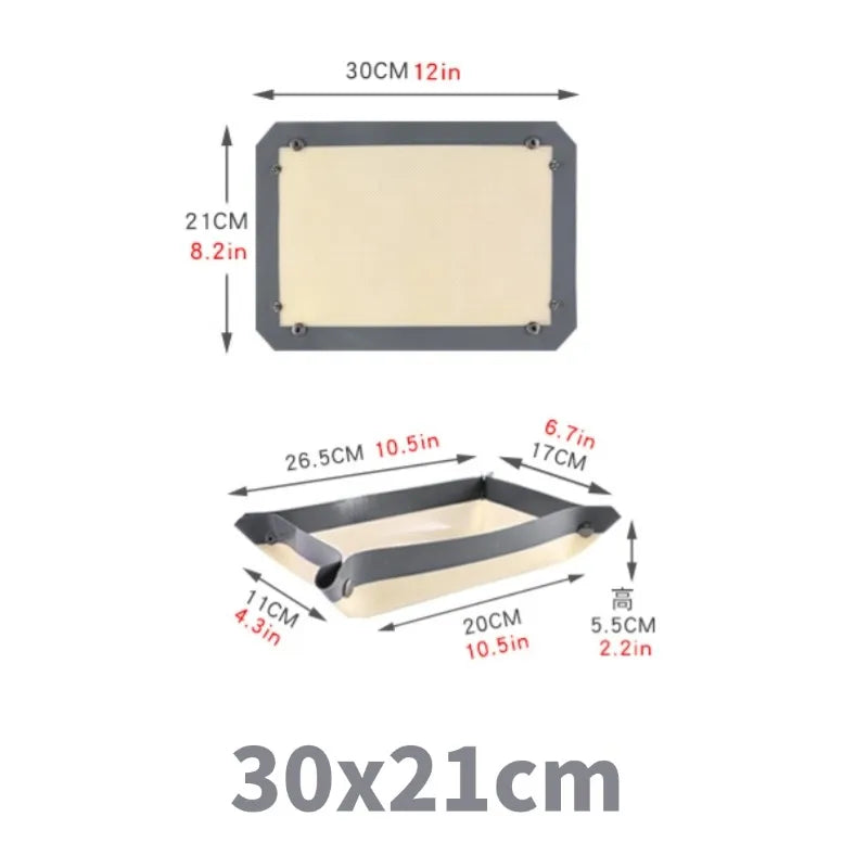Hemasa Silicone Baking Mat Kneading Pad Dough Mat Pizza Cake Dough Maker Kitchen Cooking Grill Non-Stick Gadgets Bakeware Pastry Mat
