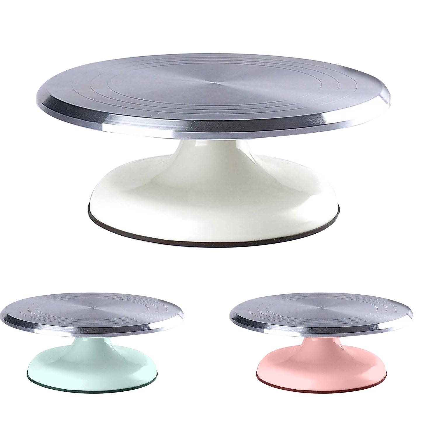 Hemasa Cake Turntable Cake Decorating Table Household Baking Tools  / Decorating Turntable 10 Inch/12 Inch