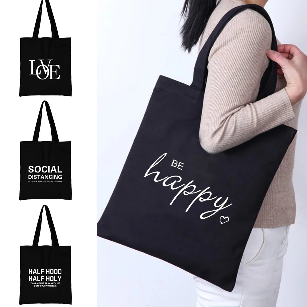 Tejesa Canvas Shopping Bag for Women /Shoulder Bags/ Shopper Handbag /Grocery Handbags /Eco Storage Tote