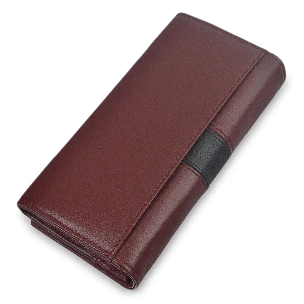 Hemasa Genuine Leather Women's Wallet Designer Female Coin Purses ID Card Holder/ Ladies Money Clutch Bags
