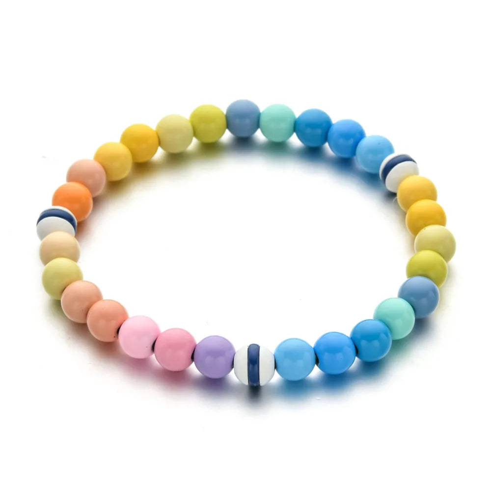 Hemasa  Stretchable Femme Colour  Beads Bracelet es for Women Gifts
