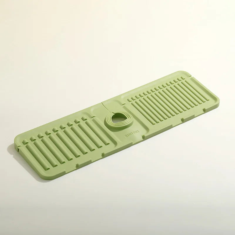Hemasa Sink  Mat for Kitchen Sink Splash Guard Silicone Draining Mat / Sink Tray for Drain Rack