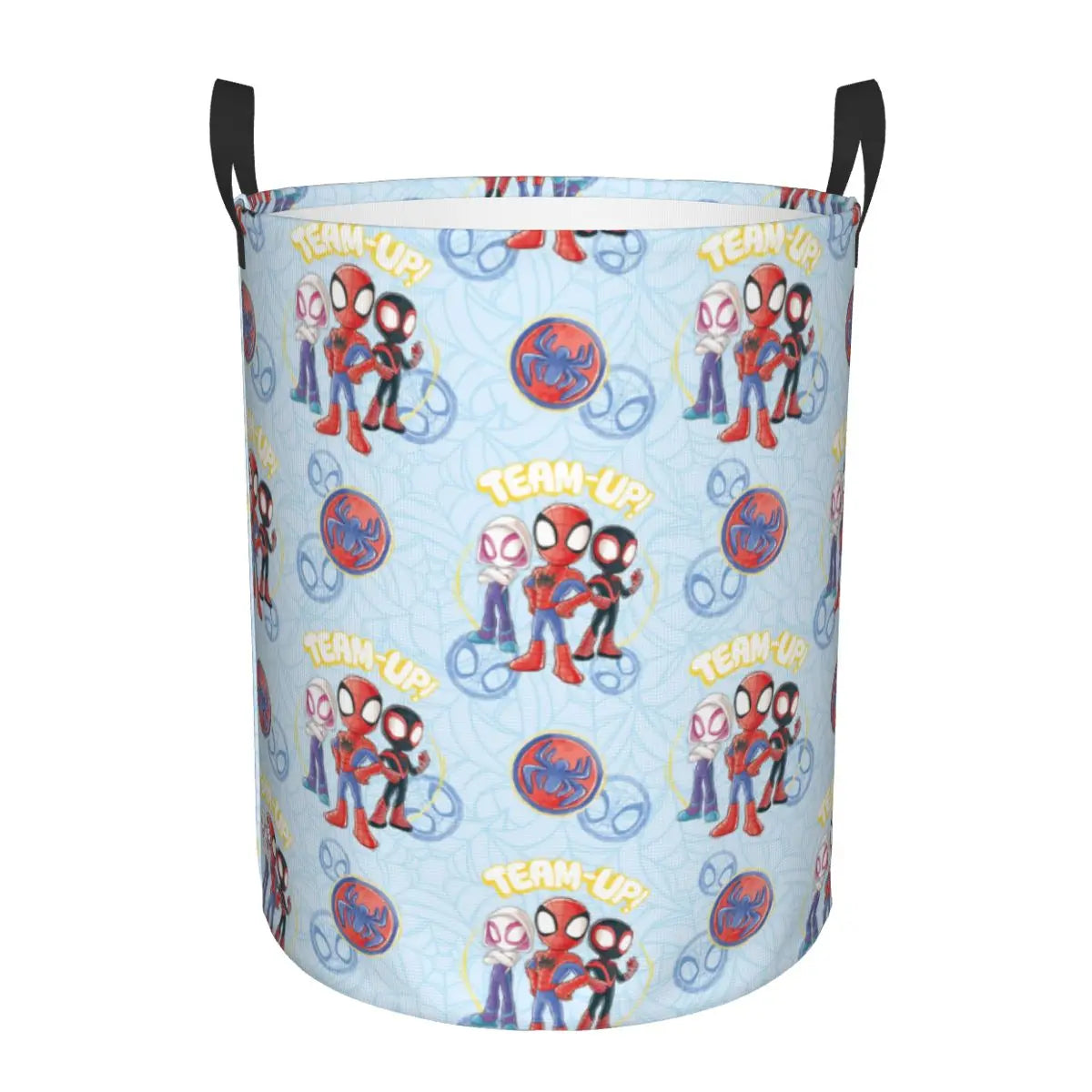 Tejesa  Spider Man Laundry Hamper/ Large Clothes Storage Basket/ Superhero Movie Toys Bin Organizer for Boy Girl