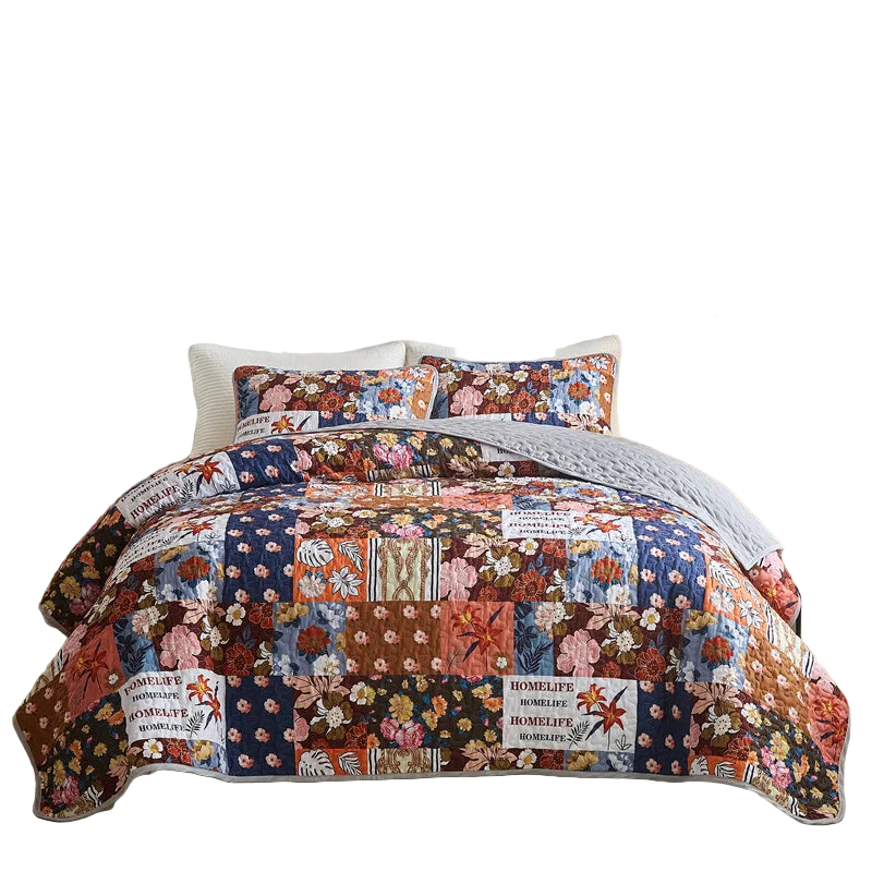 Tejesa Lightweight Bed Coverlets for All Seasons/ Soft Bedspreads Queen Quilt Bedding Set with Pillow Shams, Quilt Queen King Coverlet