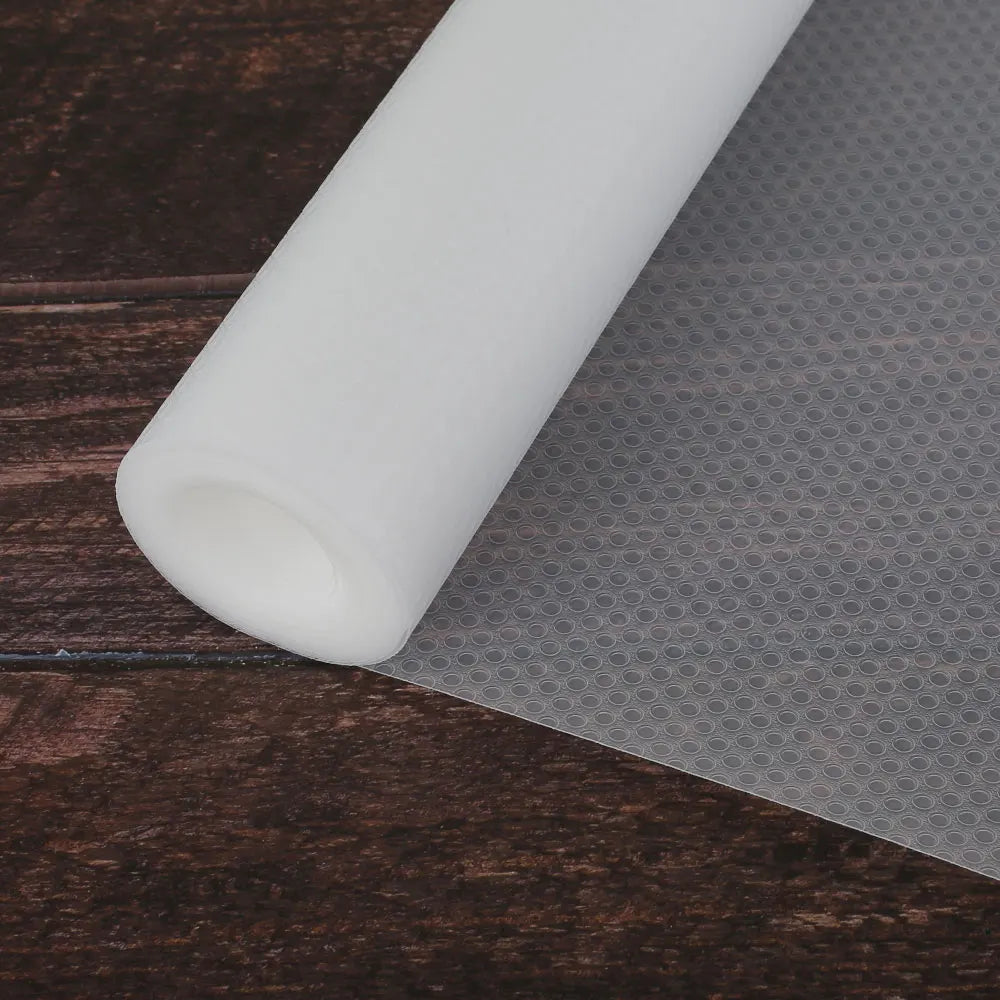 Drawer Liner Mat Dustproof Non-slip Placemats Non Adhesive Shelf Liner Kitchen Cabinets Drawer Refrigerator Oil-proof Table Pad