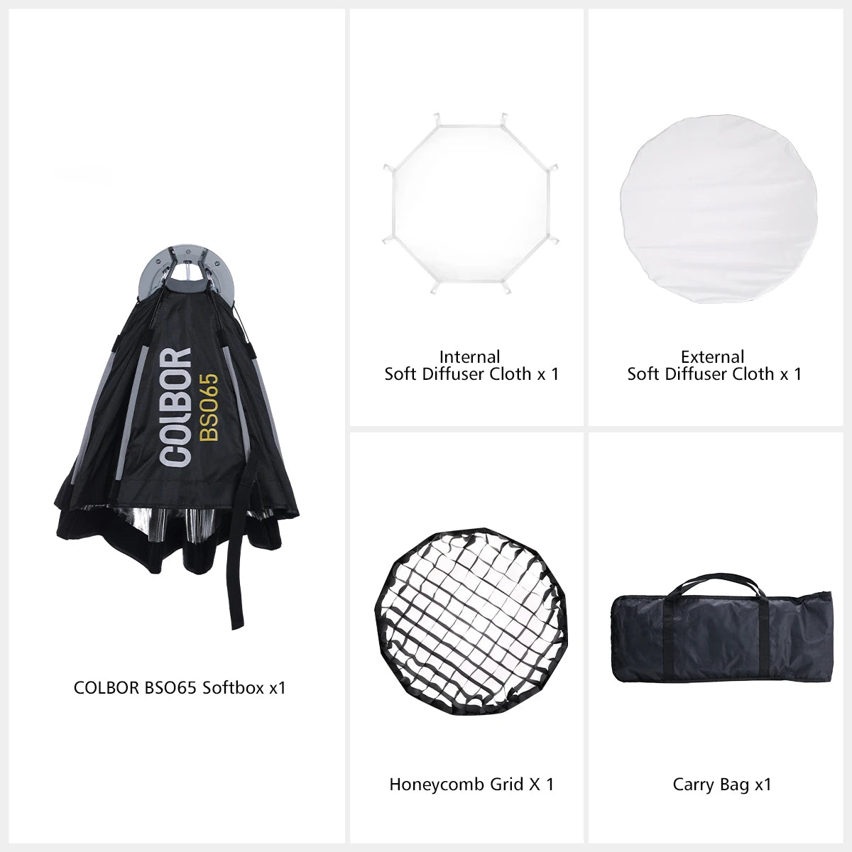 Tejesa  Softbox Umbrella Light Box Speedlite Flash Light Photography Studio Accessories 45cm 65cm 90cm for CL60 CL100X Wonder w60