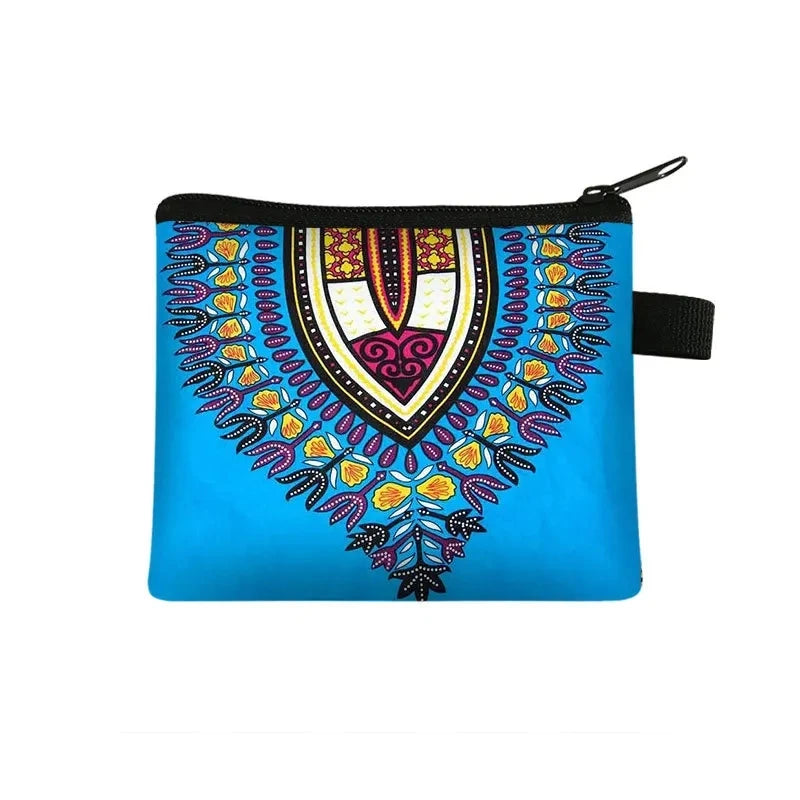 Tejesa Geometric Design Portable Card Bag Coin Key Storage Bags Hand Bag Small Square Bag Coin Purse Pochette Sac Billetera Wallet