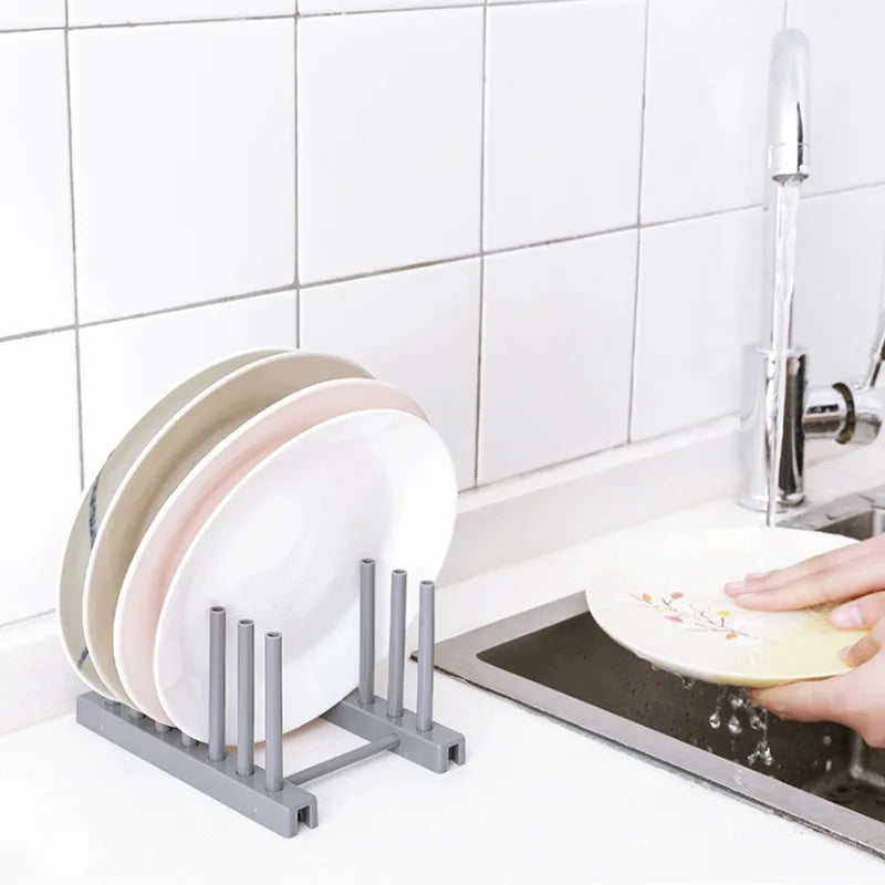 Hemasa Kitchen Organizer Pot Lid Rack /Stainless Steel Spoon Holder Pot Lid Shelf Cooking Dish Rack Pan Cover Stand