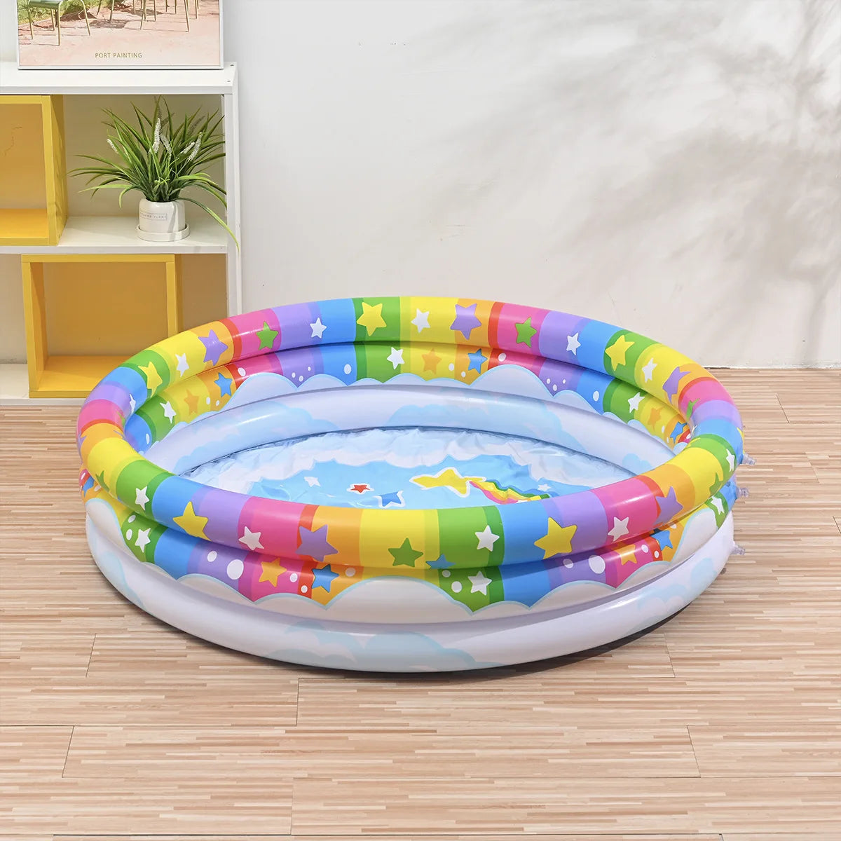Hemasa Rainbow Unicorn Baby Removable Swimming Pool / Inflatable Pool for Children  for Summer Fun Ages 3+