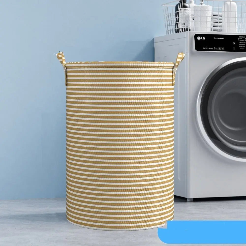 Tejesa Large Capacity Cotton and Linen Storage Basket   /Dirty Clothes Storage Bag
