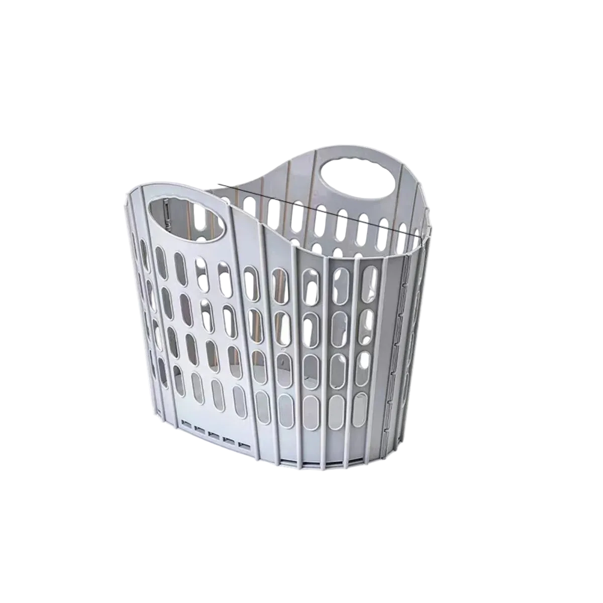 Tejesa Modern Foldable Laundry Hamper High-capacity Portable Dirty Clothes Organizer Durable Laundry Basket for Home Bathroom