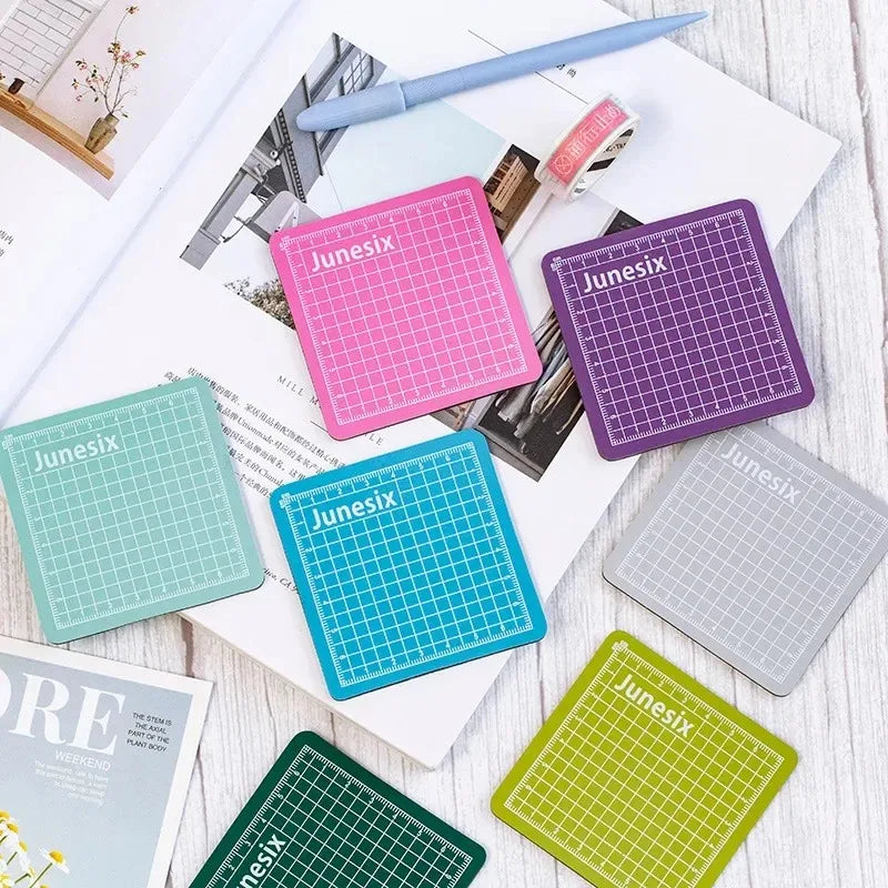 Hemasa  Mini Model Cutting Mat Engraving Pad Art Supplies Stationery School Supplies 8*8cm