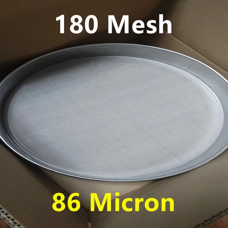 Hemasa 4-500M Round Stainless Steel Shakers Kitchen Flour Powder Filter Screen Soil Strainer