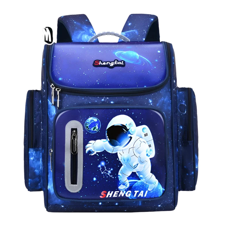 Hemasa  Waterproof Children School bags Boys Kids bag /Cartoon Schoolbag Orthopedic Primary School backpack