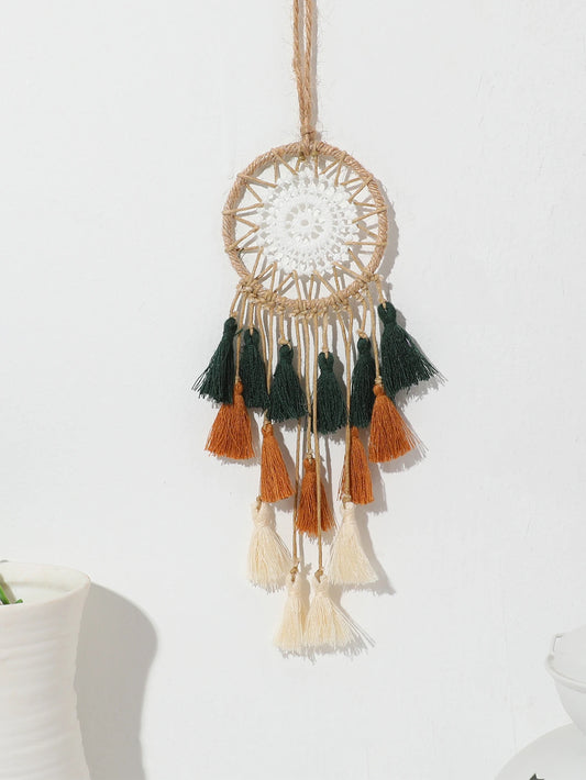 Hemasa Mini Dream Catcher Macrame Wall Car Decor Boho Home Decoration Small Dreamcatcher Hanging Wall Nordic Room Ornament Mascot Gift