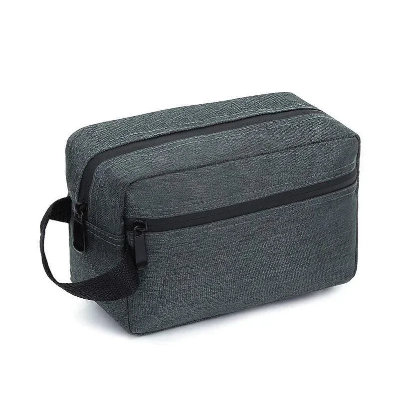 Portable Travel Portable Double-layer Waterproof Wash Bag Makeup Bag Makeup Brush Storage Bag Large Capacity Beauty Storage Bags