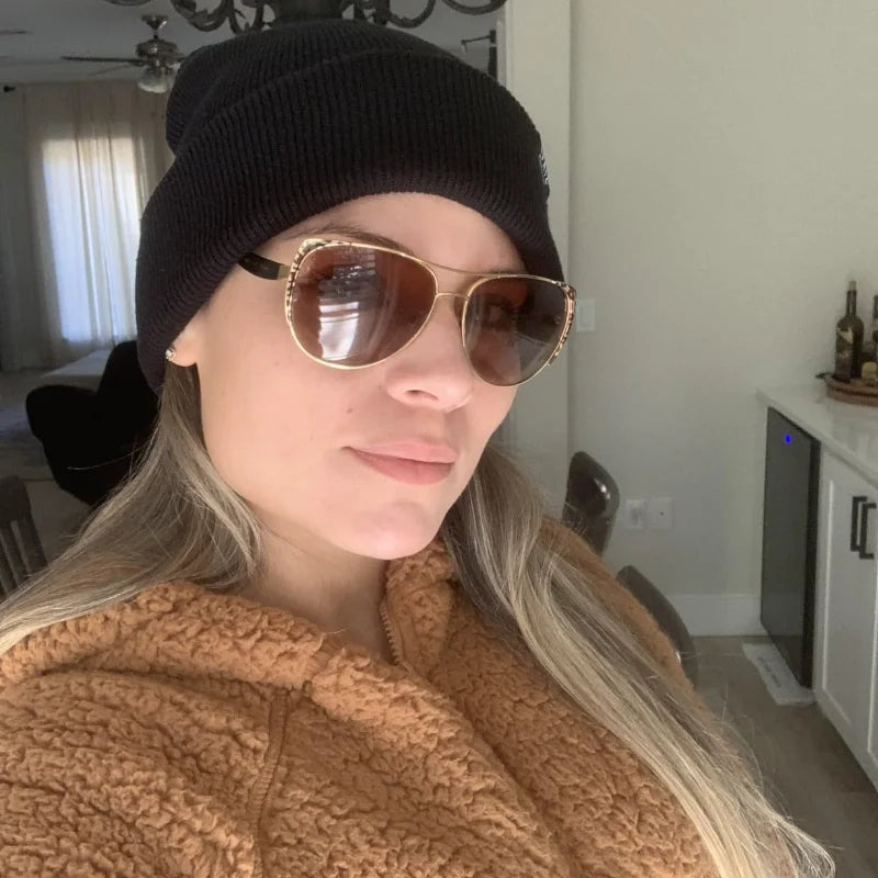 Tejesa Winter Slouchy Beanie For Women / Knitted Hat Warm Loose Fit Cap