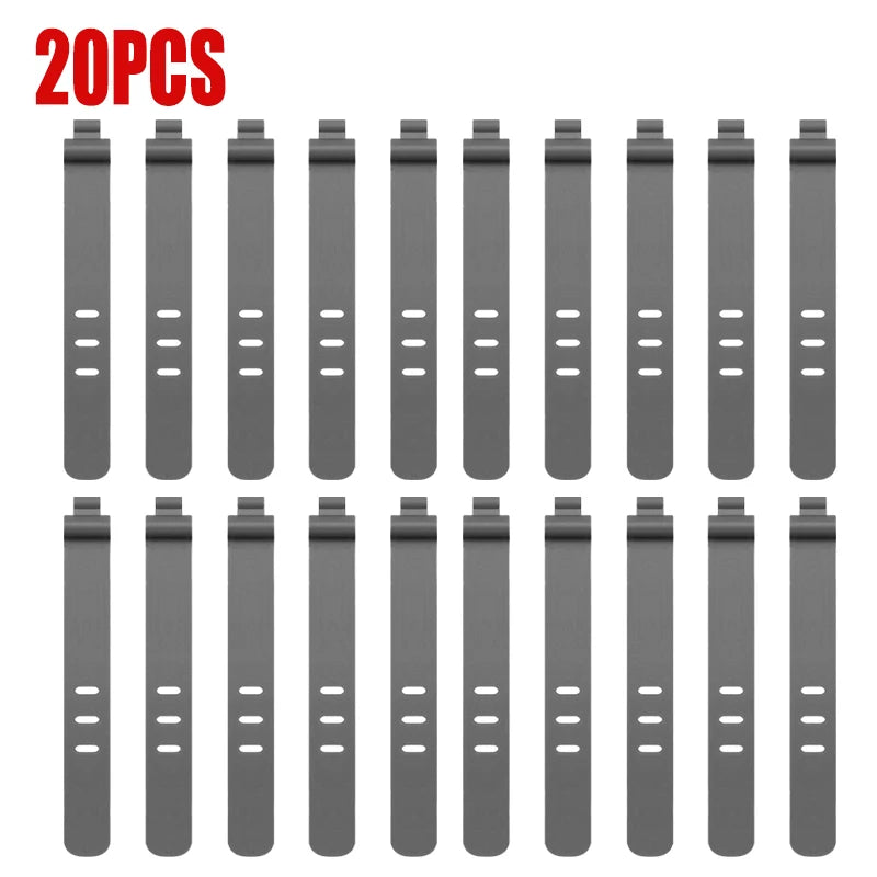 1-20PCS Silicone Cable Winder Organizer Clips Phone Charging Wire Cord Management Buckle Straps Earphone Line Storge Holder Clip