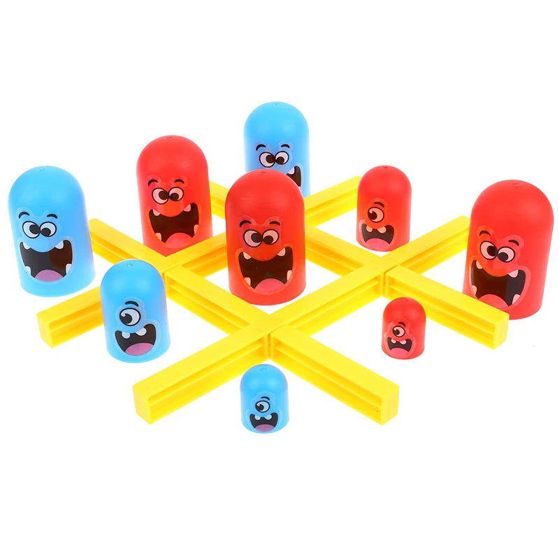 2 Players Educational Toys Intellectual Gobble Board Game Three in a Row Children Toy Kids Birthday Gifts