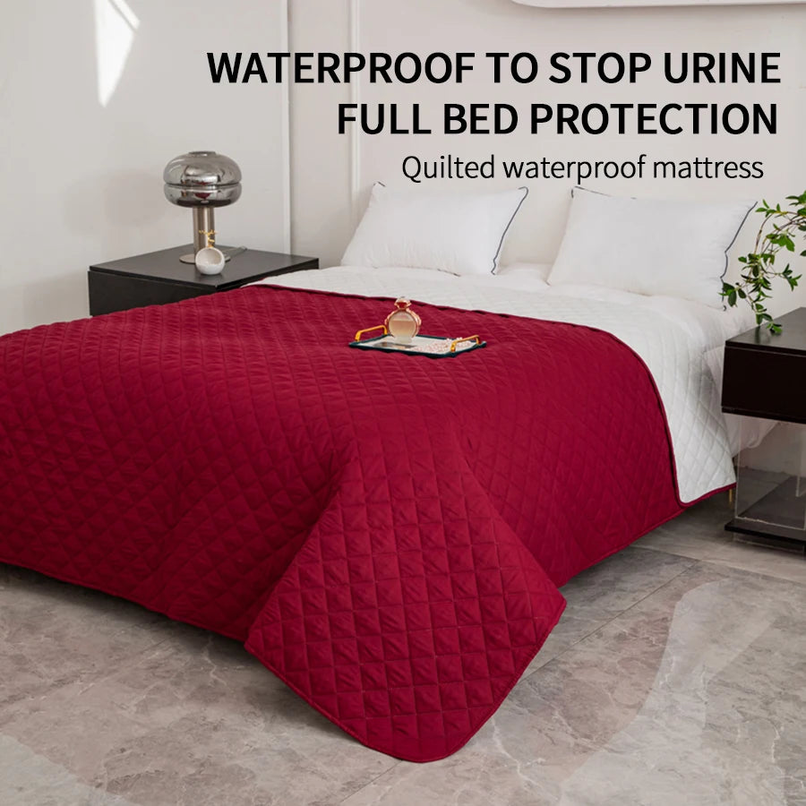 Urine Pad Quilted Bedspread Dirt-Proof Bed Protector Waterproof Dog Bed Cover Pet Blanket for Furniture Couch Cover for Dog Cat