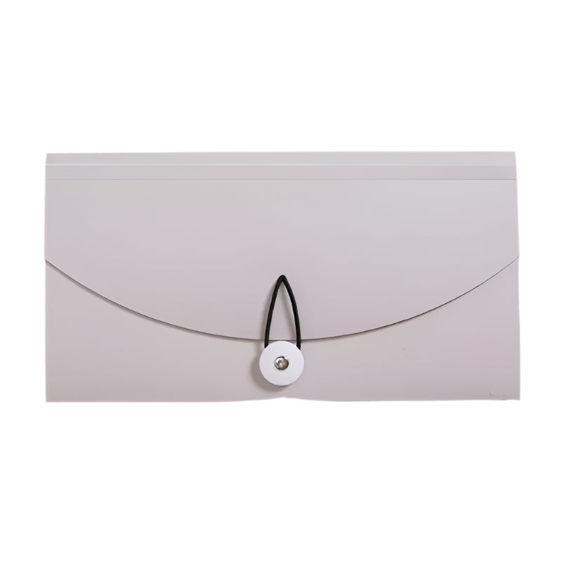 Hemasa PP File Folder Document Bag Receipt File Expanding Wallet Bill Folder 13 Pockets Card Ticket Holder Organizer Office Supplies