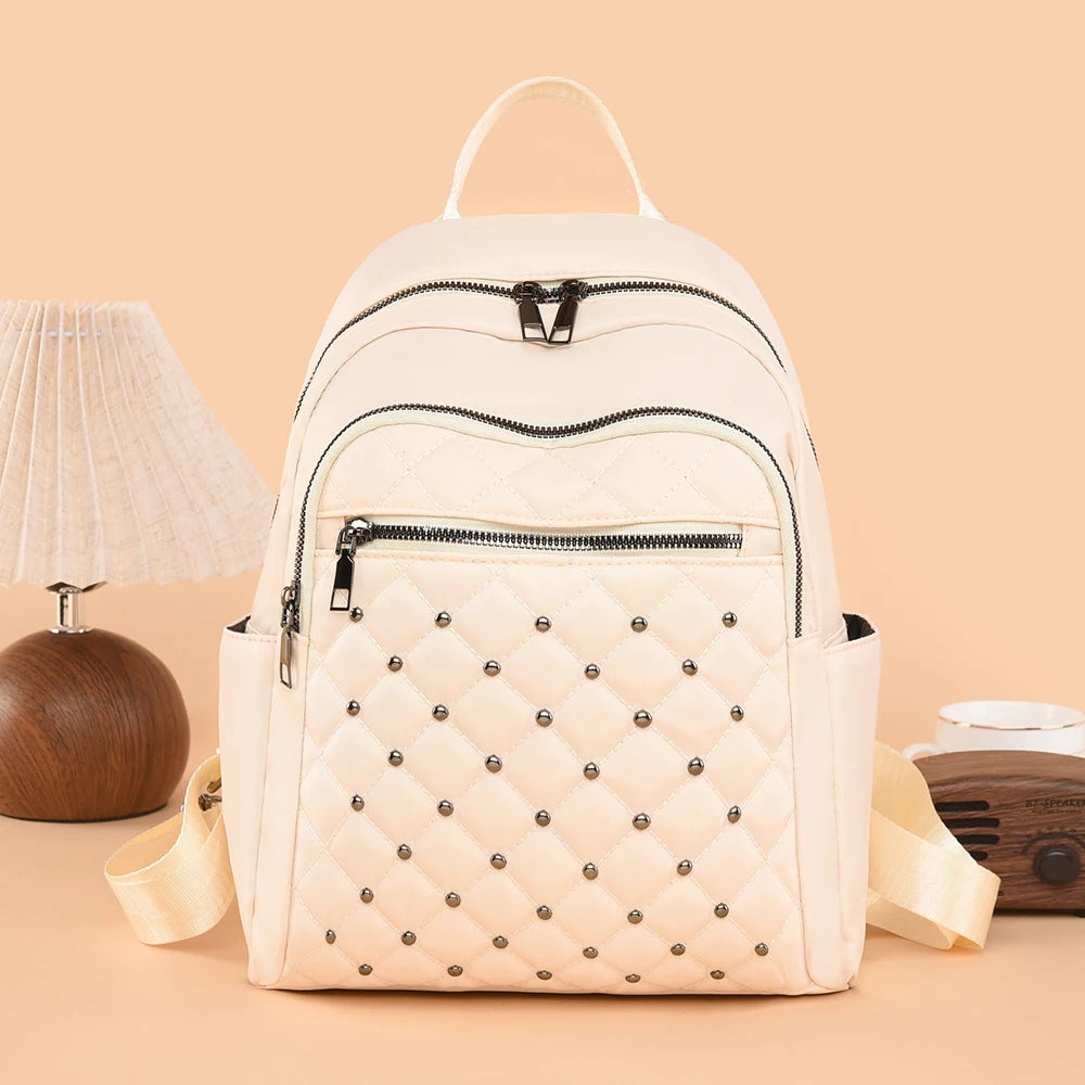 Tejesa Multi Pocket Backpack Revit Design Girls Shopping Backpack