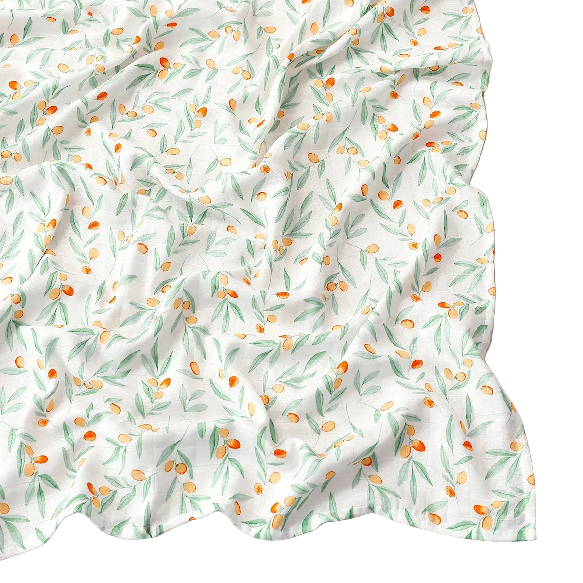 Tejesa Bamboo Cotton Baby Muslin Swaddle Blanket /brethable Newborn Wrap/ 120x110cm