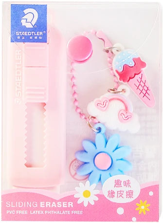 STAEDTLER Eraser 525 Telescopic Pushable Eraser Professional Drawing Design Safety and Environmental School Office Stationery